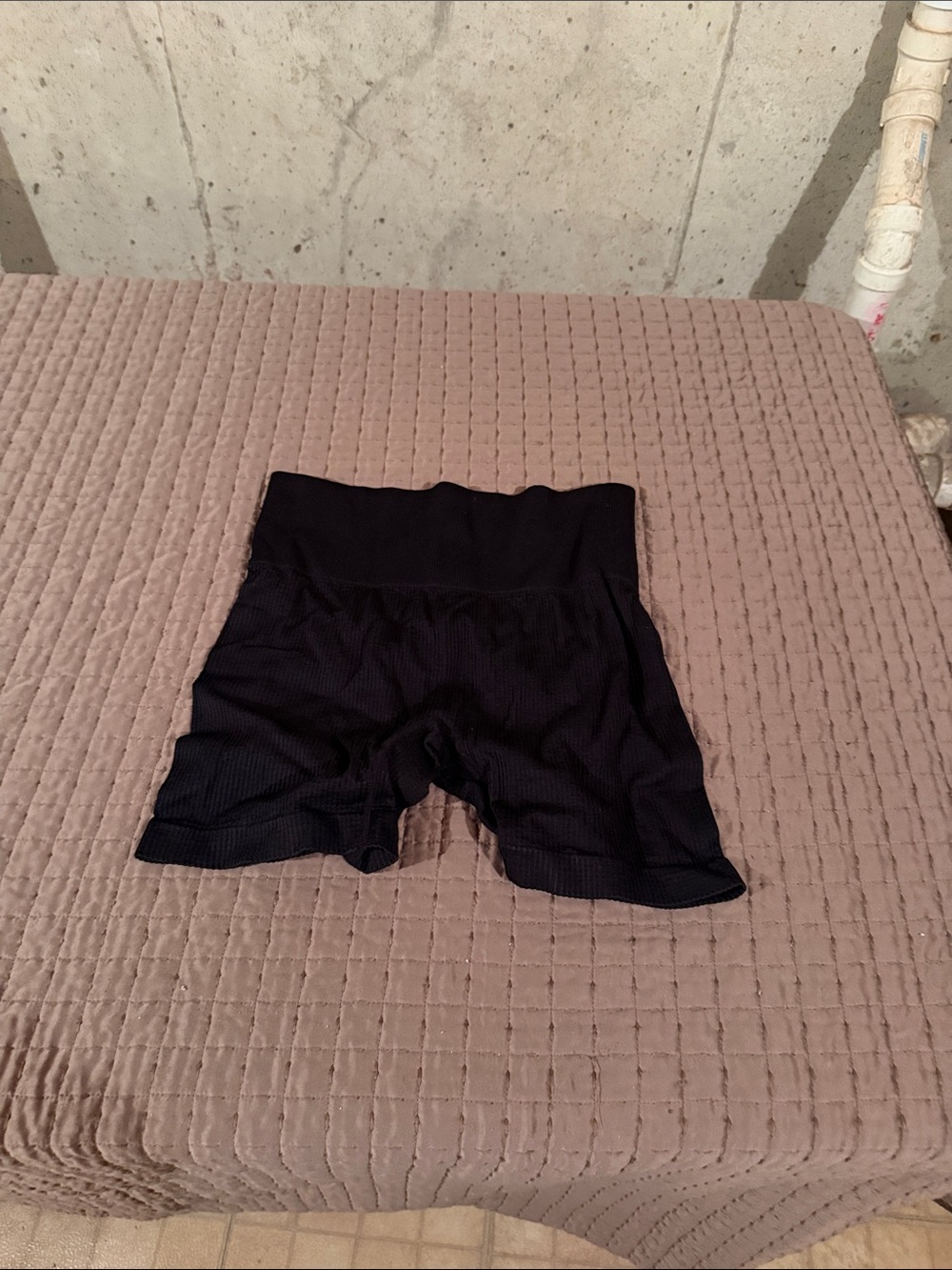 Black High-Waist Women’s Athletic Shorts